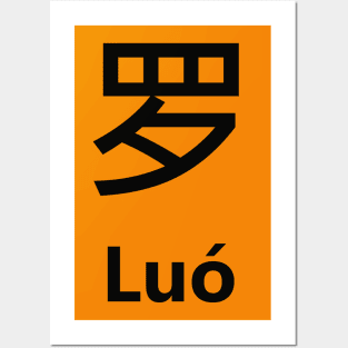 Chinese Surname Luó Posters and Art